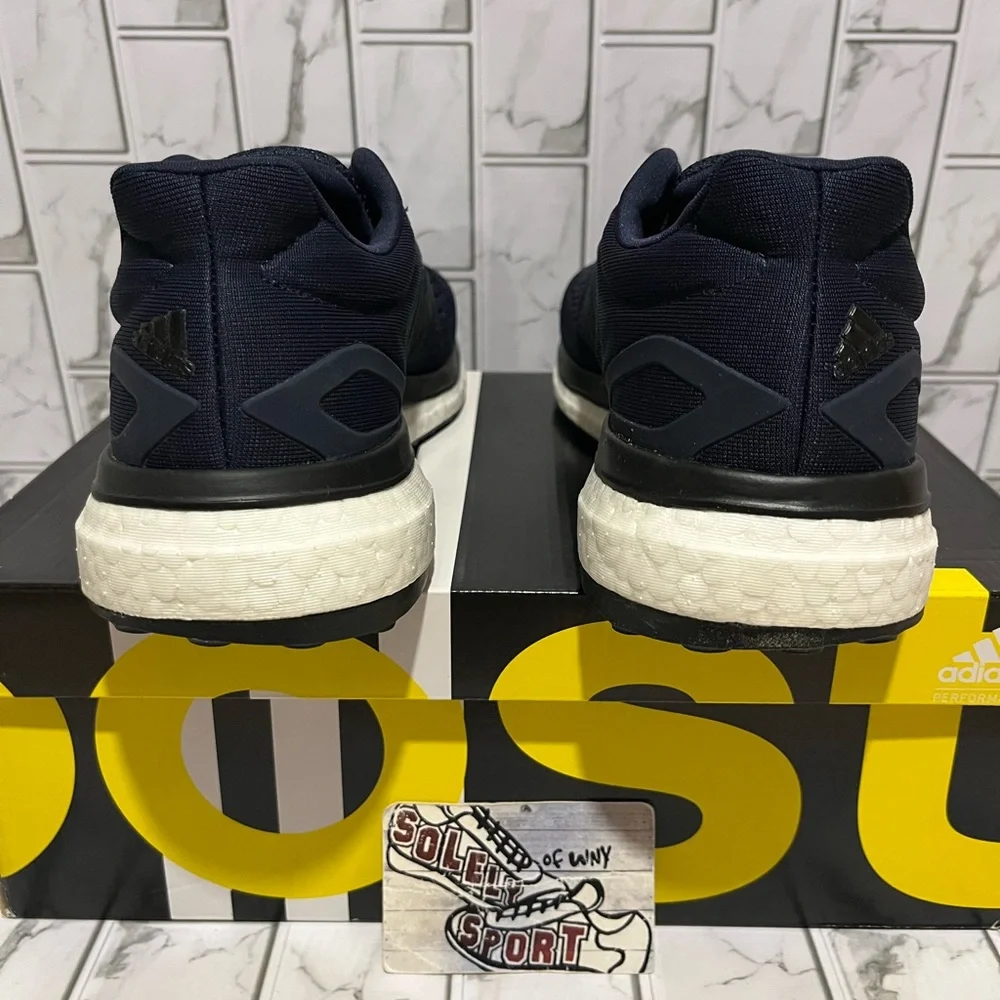 New Adidas Response LT Boost Navy Blue Running Shoes Ultra Boost Gym Training - Picture 5 of 16